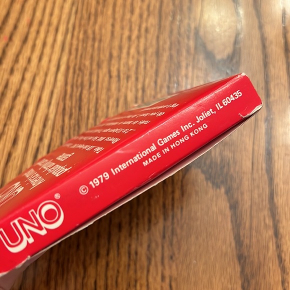 RARE 1979 70s Uno Cards Game Original Vintage - Picture 3 of 4